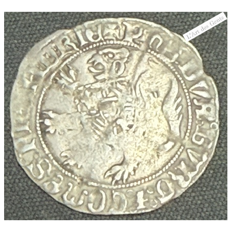 Philippe Le Bon - Double gros cromsteert d'argent (1419-1467), lartdesgents.fr
