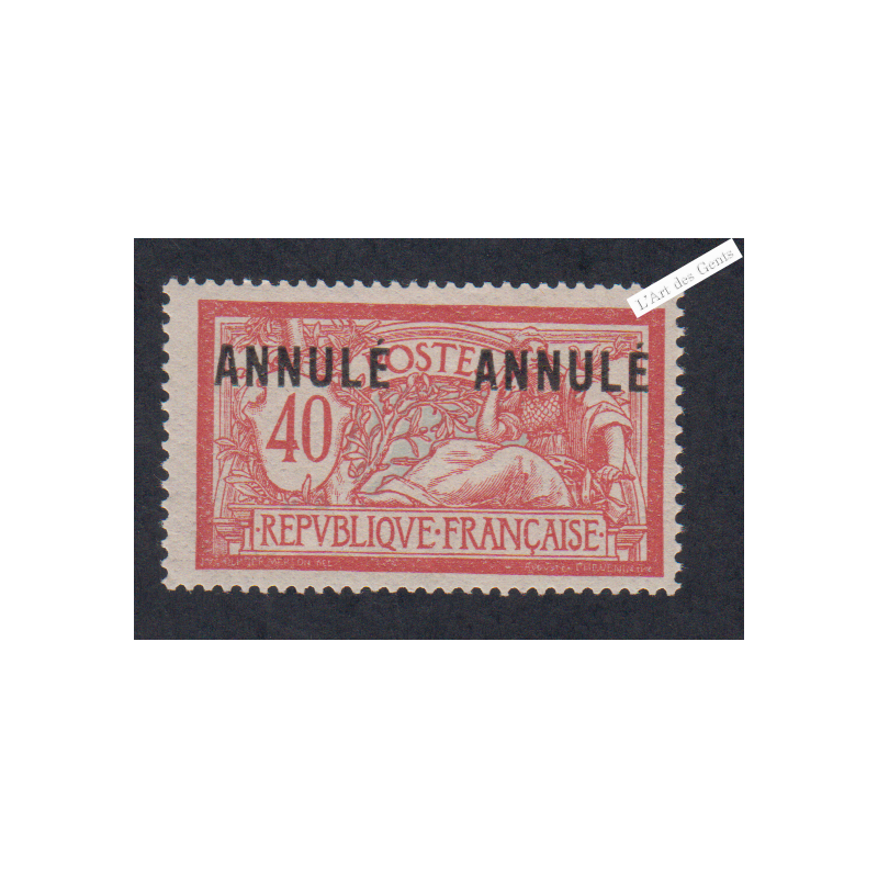 Timbre n°119-CI 2- Merson -1923 Neuf**  Cote 85 Euros - lartdesgents.fr