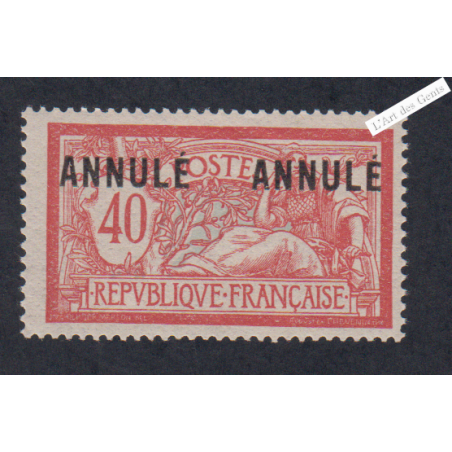 Timbre n°119-CI 2- Merson -1923 Neuf**  Cote 85 Euros - lartdesgents.fr