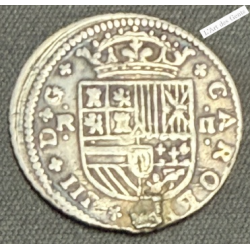 ESPAGNE *2 Reales 1710 Charles III (Pretendent) Barcelone, lartdesgents.fr