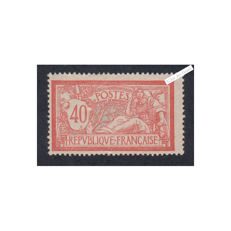 Timbre n°119 - Type Merson -1900 Neuf** Cote 65 Euros - lartdesgents.fr