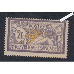 Timbre n°122 Type Merson-  Neuf* Signé - cote 1100 Euros lartdesgents.fr