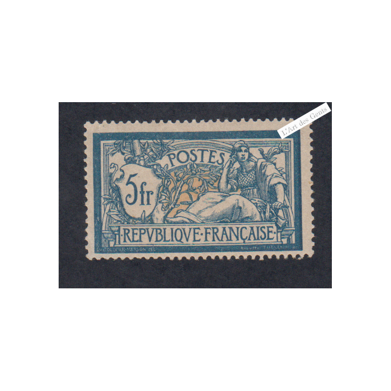 Timbre n°123 Type Merson-  Neuf* - cote 105 Euros lartdesgents.fr