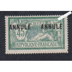 Timbre n°143-CI 2  - Cours Instruction - Type Merson -  Neuf* -signé - cote 126 Euros lartdesgents.fr