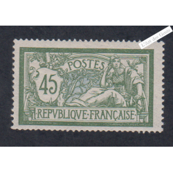Timbre n°143  - Type Merson -  Neuf** - cote 120 Euros lartdesgents.fr