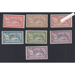 Lot de 7 Timbres Type Merson -  Neufs* - cote 366 Euros lartdesgents.fr