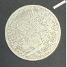 EGYPTE, 20 QIRSH Argent Abdul Hamid II an 10 AH 1293 1891 Misr, lartdesgents.fr