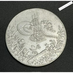 EGYPTE, 20 QIRSH Argent Muhammad V AH 1327 an 6 1914 Heaton, lartdesgents.fr