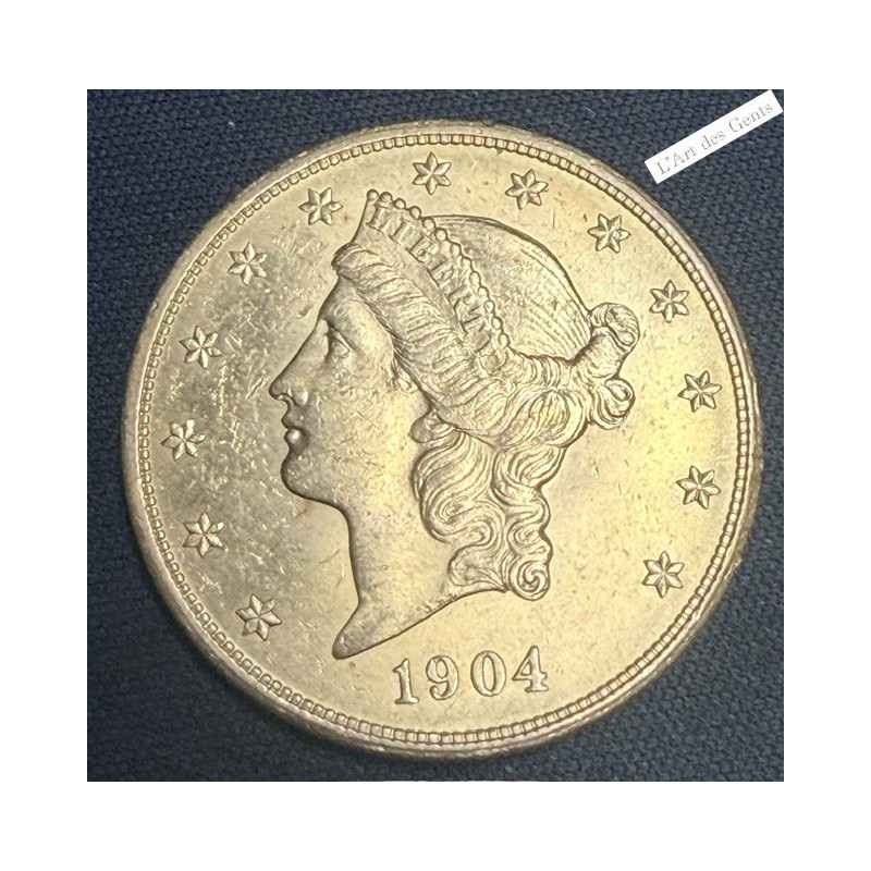 US, 20$ OR 1904 MORGAN, lartdesgents.fr