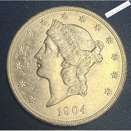 US, 20$ OR 1904 MORGAN, lartdesgents.fr