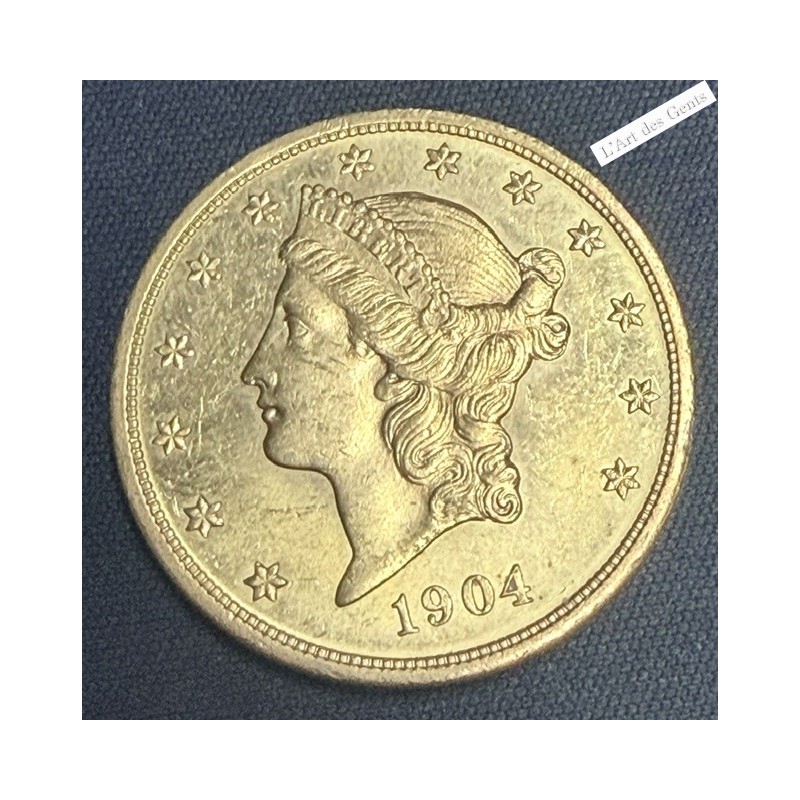 US, 20$ OR 1904 MORGAN, lartdesgents.fr
