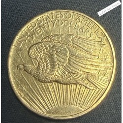 US, 20$ OR 1908 LIBERTY, lartdesgents.fr