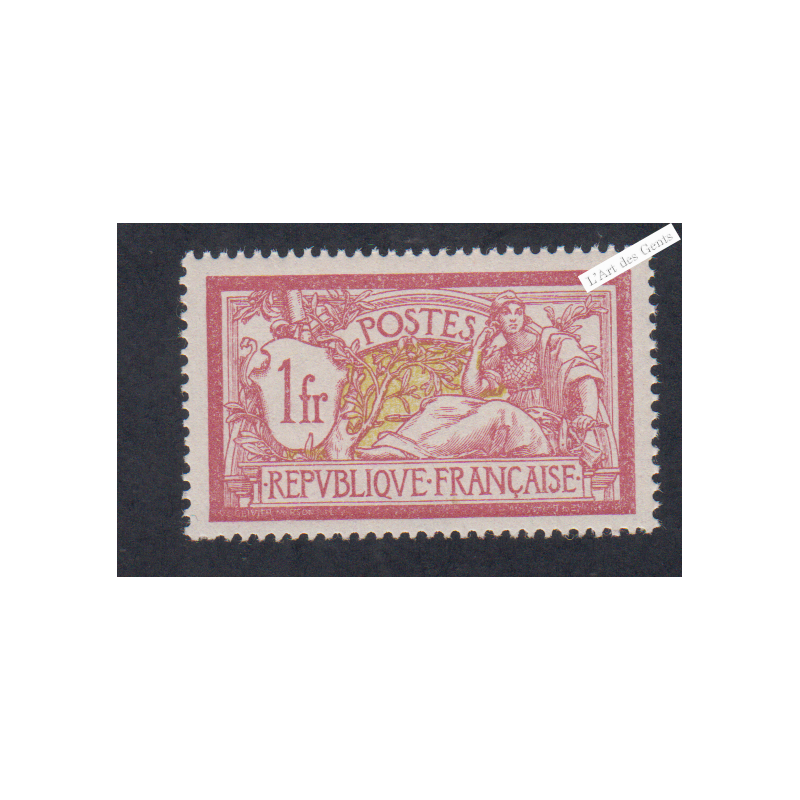 Timbre n°121 - Merson - Neuf** - cote 115 Euros - Signé - lartdesgents.fr