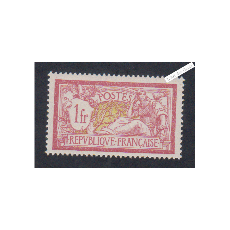 Timbre n°121 - Merson - Neuf** - cote 115 Euros - Signé - lartdesgents.fr