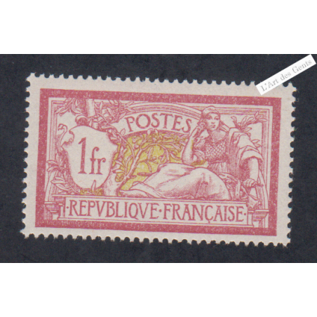 Timbre n°121 - Merson - Neuf** - cote 115 Euros - Signé - lartdesgents.fr