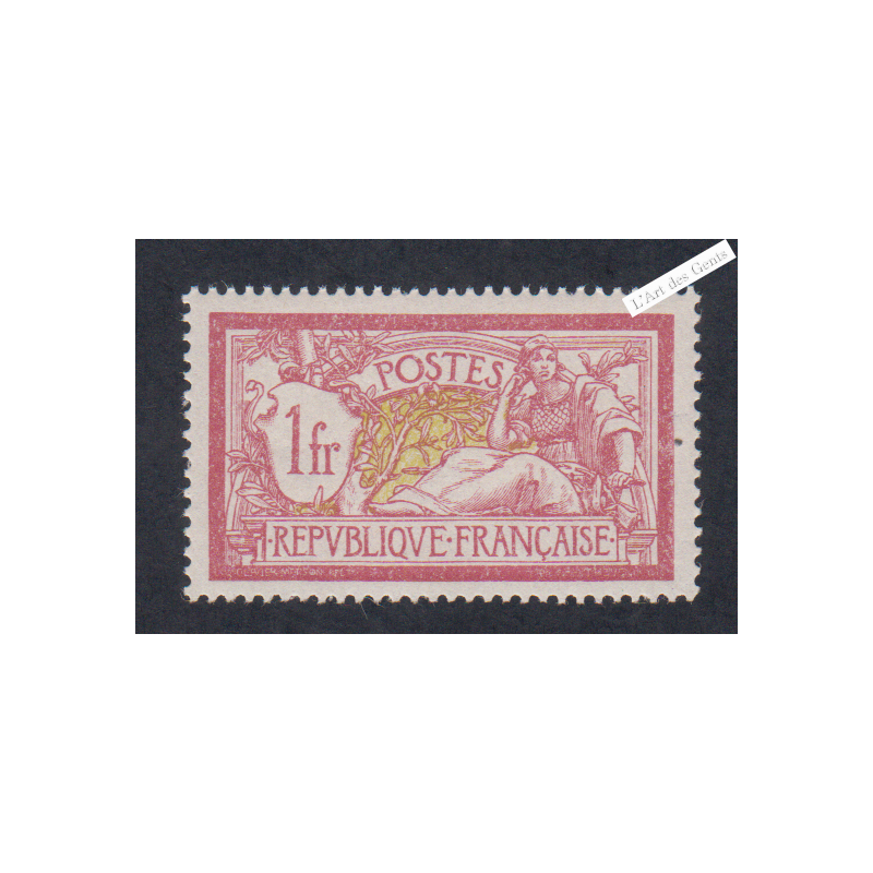 Timbre n°121 - Merson - Neuf** - cote 115 Euros - Signé - lartdesgents.fr