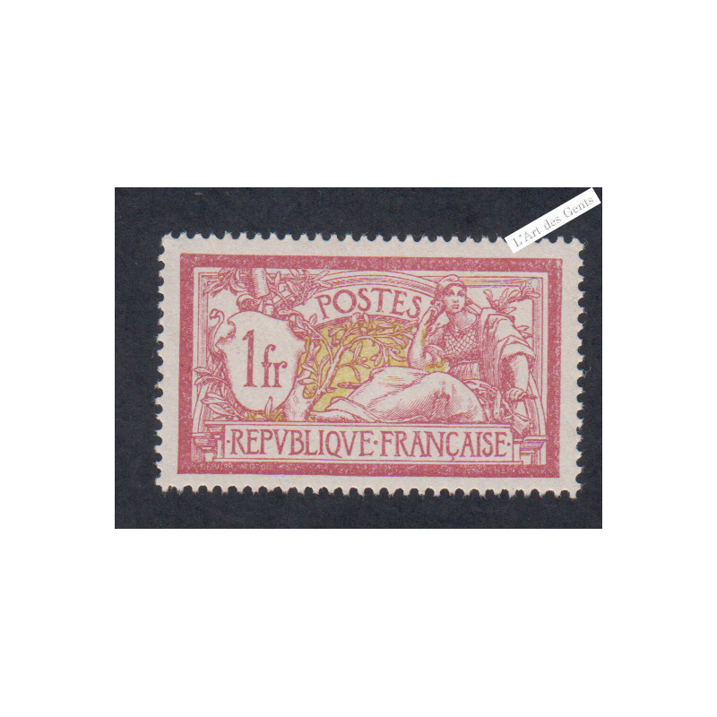 Timbre n°121 - Merson - Neuf** - cote 115 Euros - Signé - lartdesgents.fr
