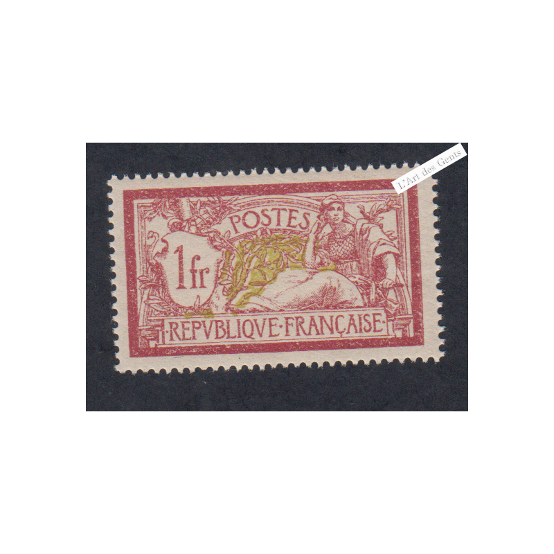Timbre n°121f -GC-TBC - Merson - Neuf** - Signé - cote 300 Euros - lartdesgents.fr