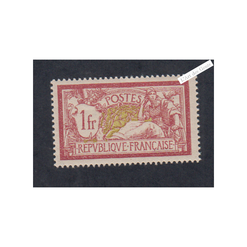 Timbre n°121f -GC-TBC - Merson - Neuf** - Signé - cote 300 Euros - lartdesgents.fr