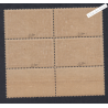 Bloc de 4 Timbres n°121f - GC- Merson - Neufs** - Signés - cote 1200 Euros - lartdesgents.fr