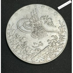 EGYPTE, 20 QIRSH Argent Muhammad V AH 1327 an 6 1914 Heaton, lartdesgents.fr