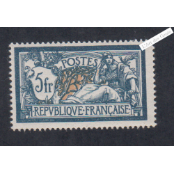 Timbre n°123  Type Merson - Neuf** - Signé - cote 370 Euros lartdesgents.fr