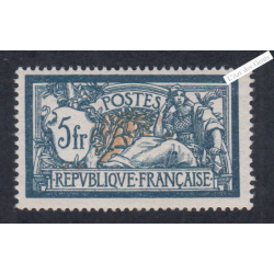 Timbre n°123  Type Merson - Neuf** - Signé - cote 370 Euros lartdesgents.fr