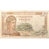 50 Francs Cérès 19-12-1935 TTB+ Fayette 17.21
