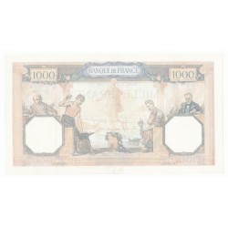1000 Francs Cérès et Mercure 18-07-40 TTB+  Fayette 38.50