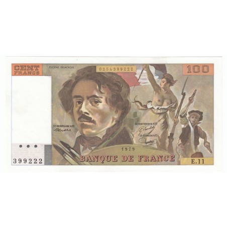 100 Francs Delacroix 1979 SPL