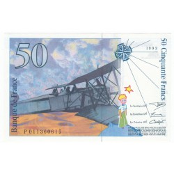 50 Francs Saint Exupery 1993