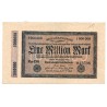ALLEMAGNE 1 Million Mark 23 Juillet 1923 TTB Ros 93
