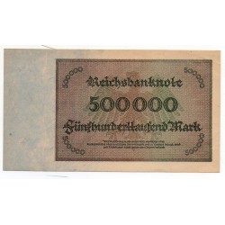 ALLEMAGNE 500.000 Mark 1 Mai presque Neuf 1923 Ros 87